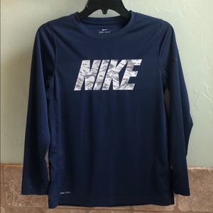 Nike Dri-fit long sleeve T-shirt.